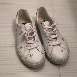sneakers with gold stars